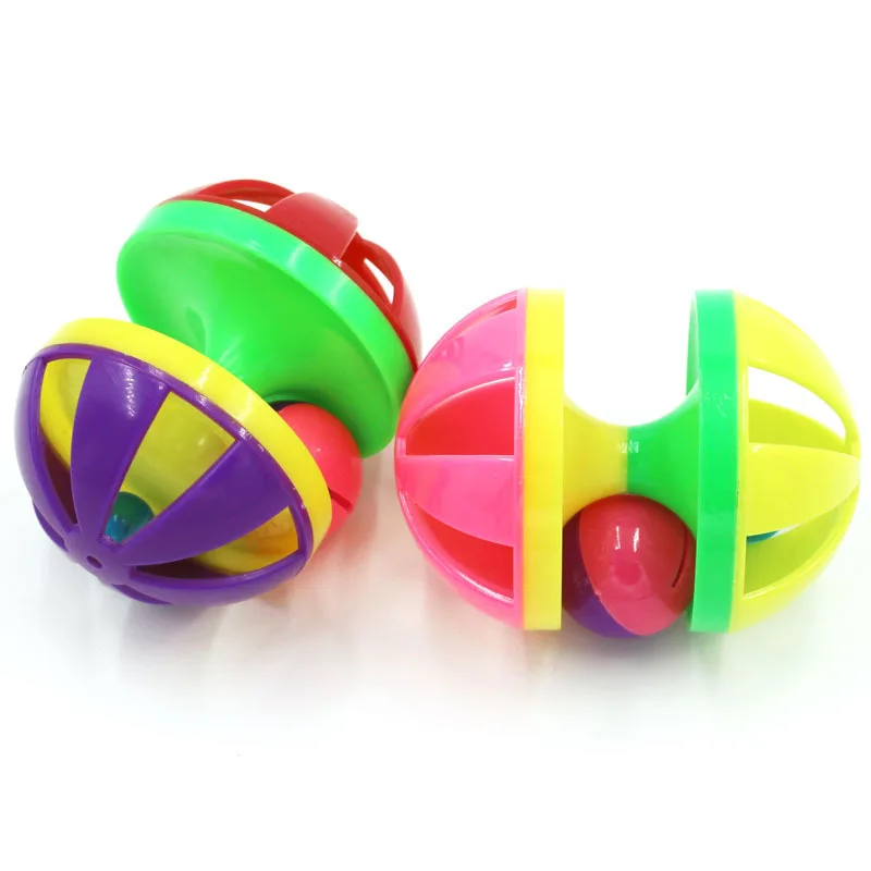 ABS кошка играть игрушки интерактивный звонок катящийся шарик игрушка для