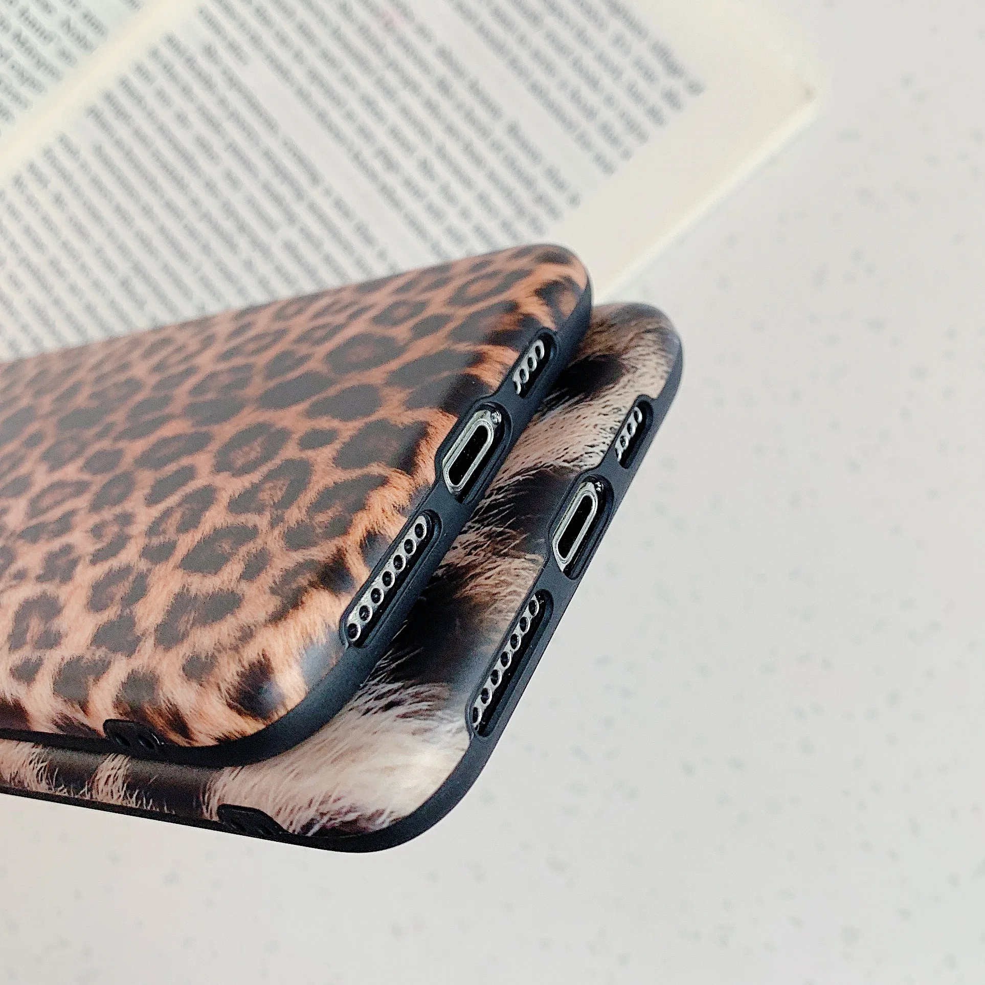 OTAO и пикантным леопардовым узором чехол для iPhone 11 Pro MAX 2019 XR X XS цветной мягкий из