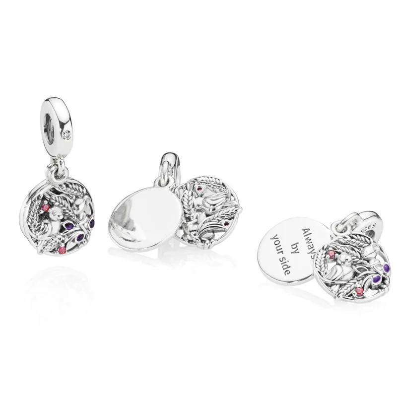 

Authentic 925 Sterling Silver Charm New Style Is Always Accompanied Pendant Fit Pandora Women Bracelet & Necklace Diy Jewelry