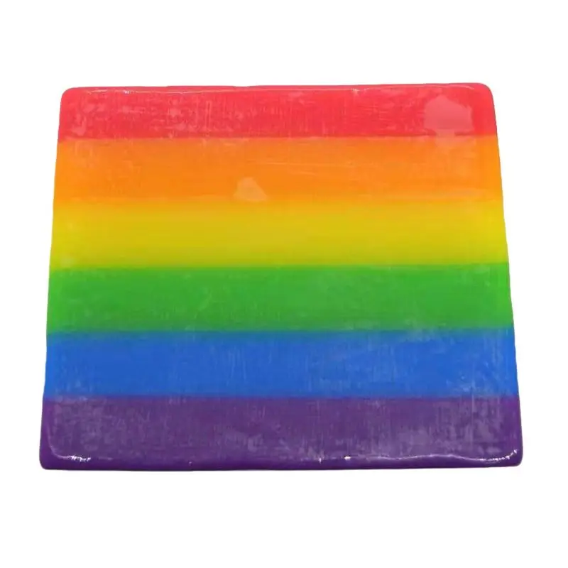 

Rainbow Fruit Fragrant Cleaning Soap Moisturizing Kids Bath Hand Washing Bathroom