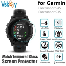 VSKEY 100PCS Smart Watch Screen Protector for Garmin Forerunner 945 Tempered Glass Protective Film for Garmin Forerunner 935