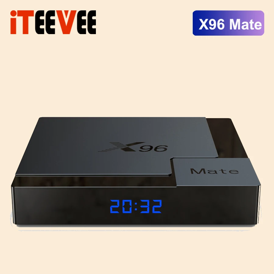 Приставка Смарт-ТВ X96 Mate Android 10 Allwinner H616 4 ядра + 32/64 ГБ 2 4/5 0 ГГц Wi-Fi | Телеприставки