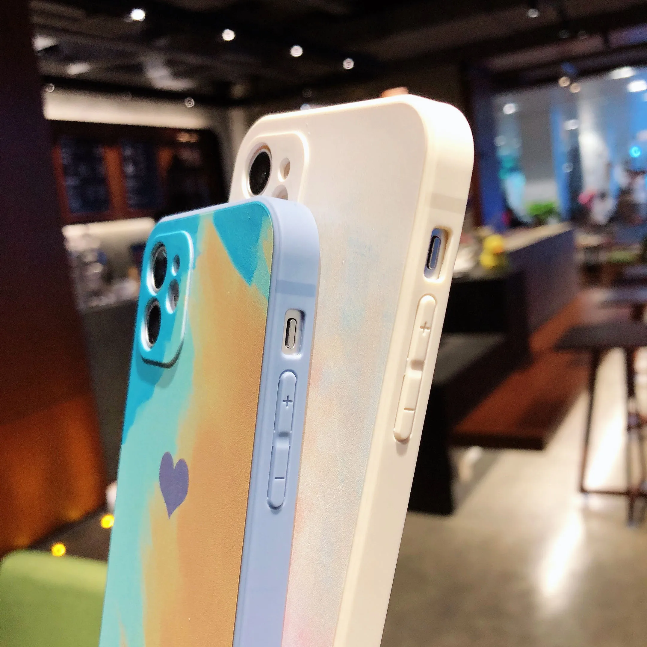

Original Art Painted Soft Tpu Phone Cases for IPhone 11 Pro Max Shockproof Camera Lens Protective Cover for IPhone 12 Pro Max