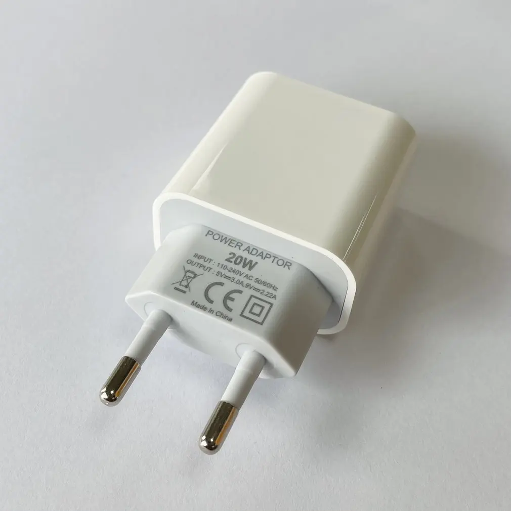 

20w Pd Usb Charger For Iphone 12 Pro/ 11/ Xs Fast Charger Type-C Quick Charging Mobile Phone Charger