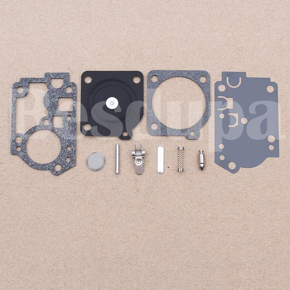 

5pcs/lot Carburetor Rebuild Kit For Zama RB-156 C1U-W43 C1U-W45 Poulan BVM210VS Blower Replacement Spare Part