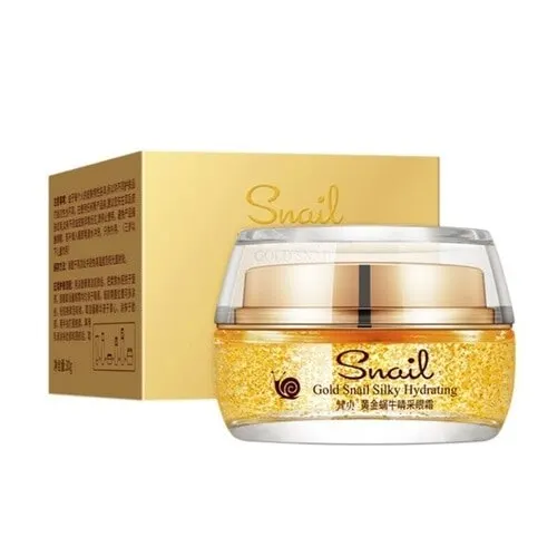 Крем для век с муцином улитки и частичками золота VENZEN Gold Snail 30гр |