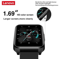 lenovo s2 pro 1 69 inch larger screen real time healthy and sleep monitor exquisite dials ip67 waterproof message notification