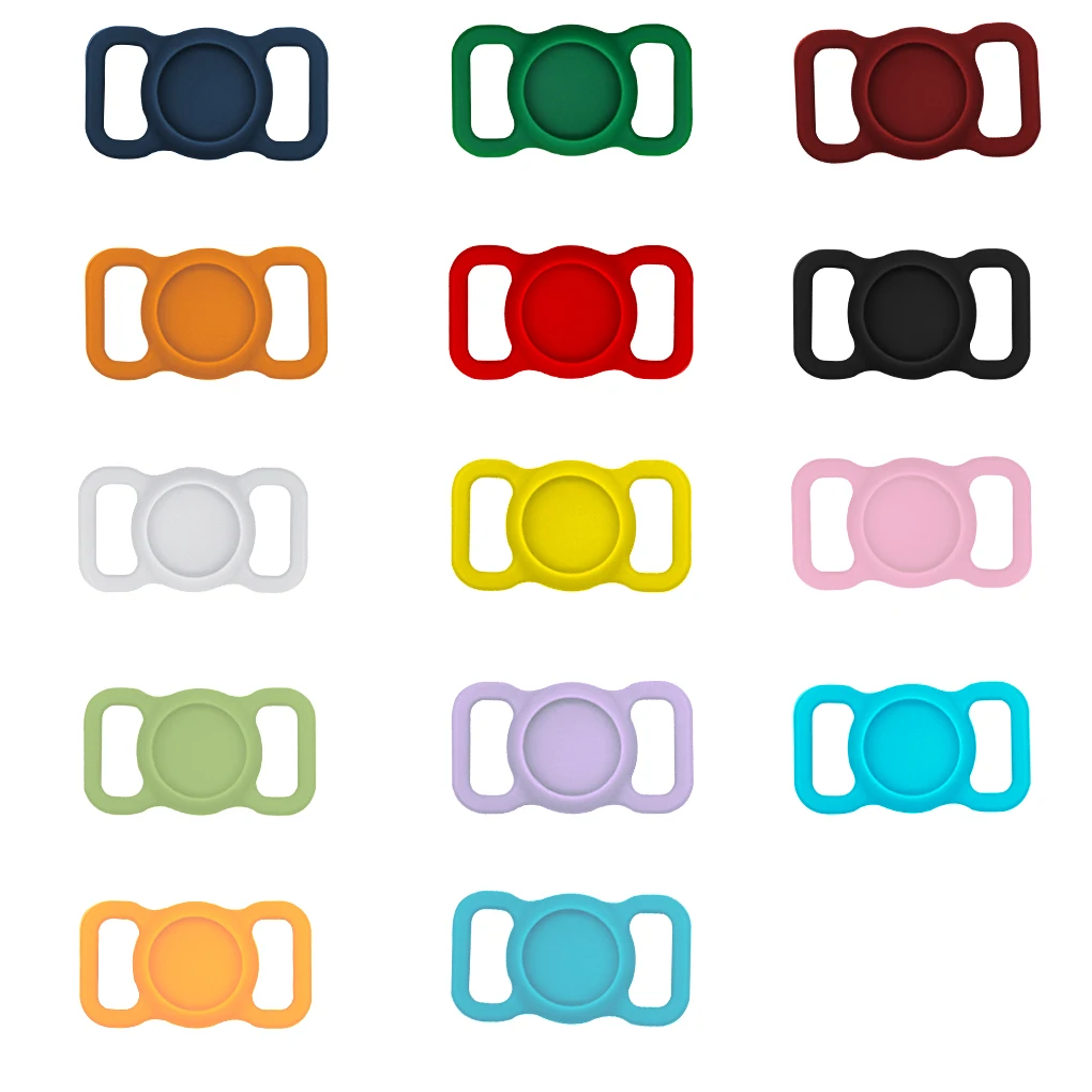 

Pet Silicone Protective Case GPS Finder Dog Cat Collar Loop for Apple Airtags for Apple Locator Tracker Anti-lost Device