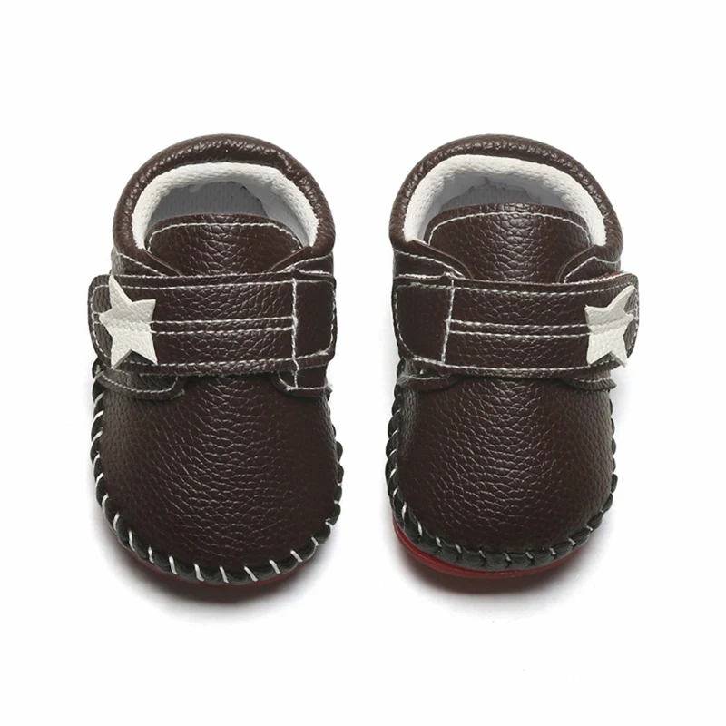 Осенние Нескользящие кроссовки со звездами для маленьких мальчиков 2 цвета обувь