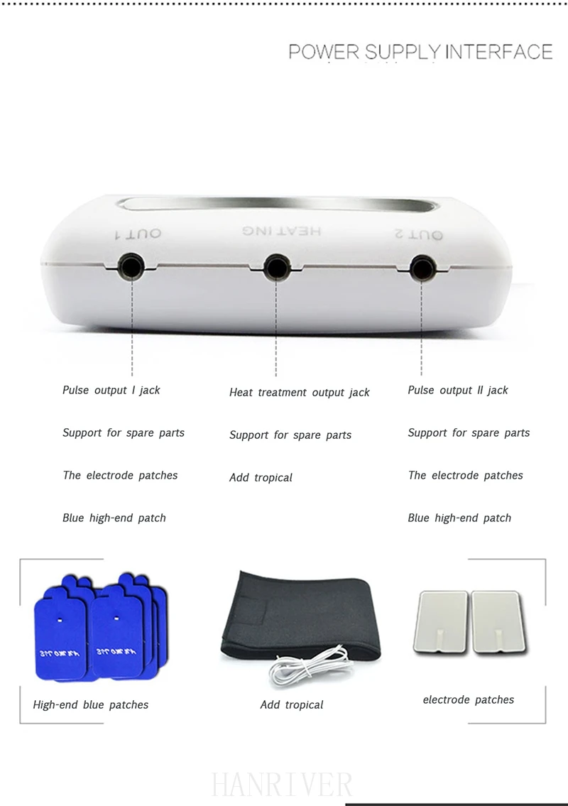 Импульсный массажер для электротерапии импульсный стимулятор мышц массажный