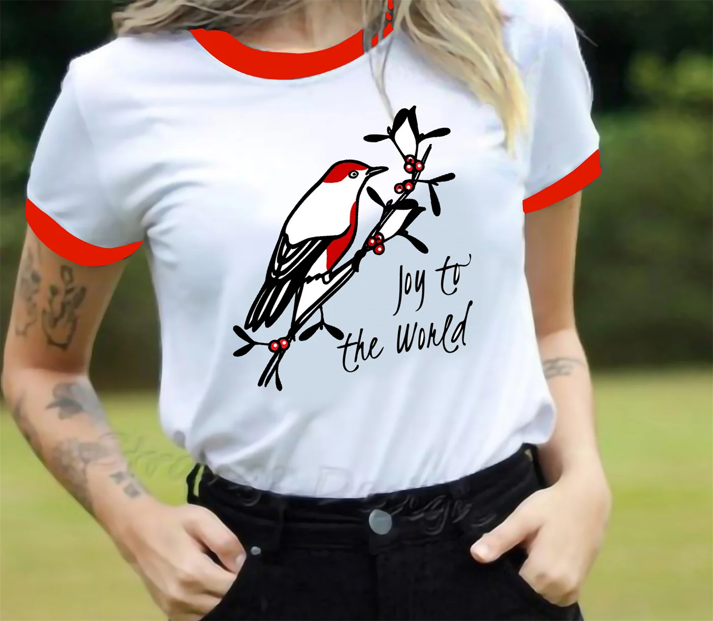 

Women's sweet short-sleeved cartoon animal dog paw funny letters summer shirt T-shirt clothing top cute T-shirt women's T-shirt