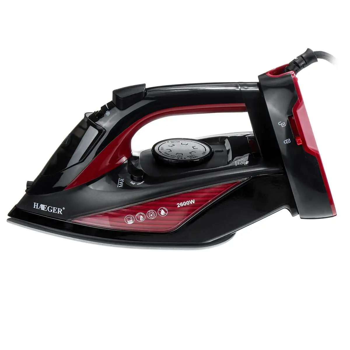 2600W Red 2000 Вт/2600 Вт Беспроводная гладильная машина электрический утюг с паром портативный ручной парящий очиститель для одежды домашнего белья - Цвет: 2600W Red