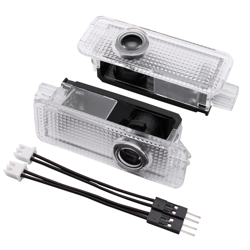 2pcs Car Accessories Led Projector Lamp Door Welcome Light For BMW E90 E92 M3 E60 E61 E65 F01 F02 F10 F30 F48 G30 G38 X1 X2 - купить по