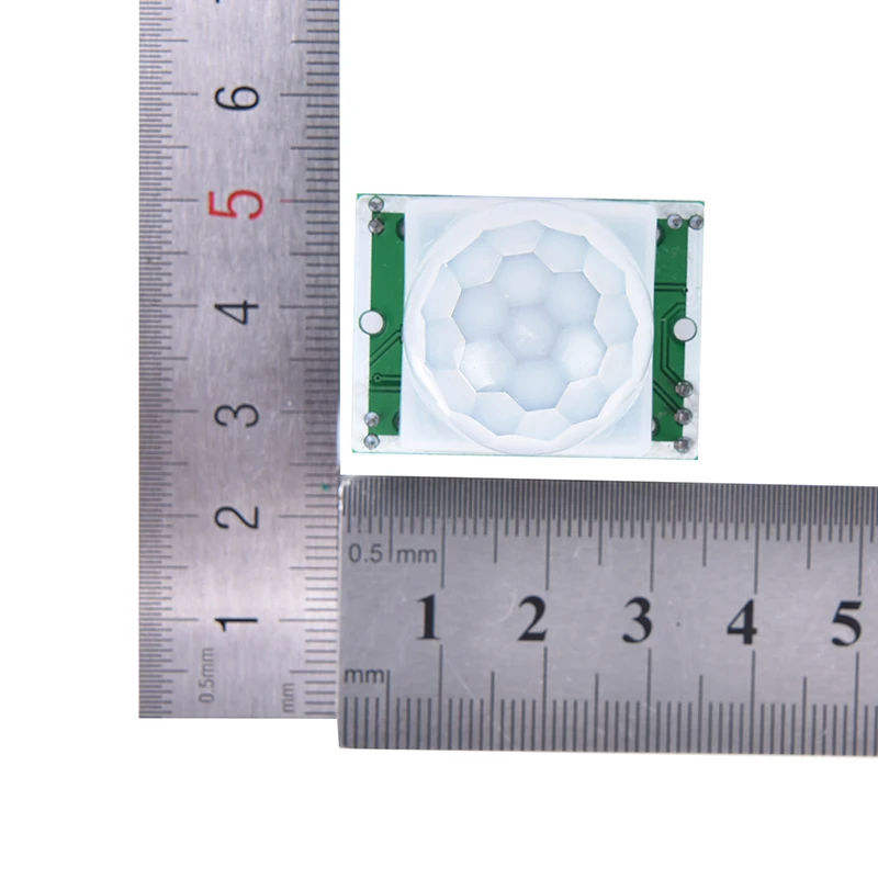 

1pc HC-SR501 Small Pir Sensor Module Pyroelectric Infrared Body Motion Sensing