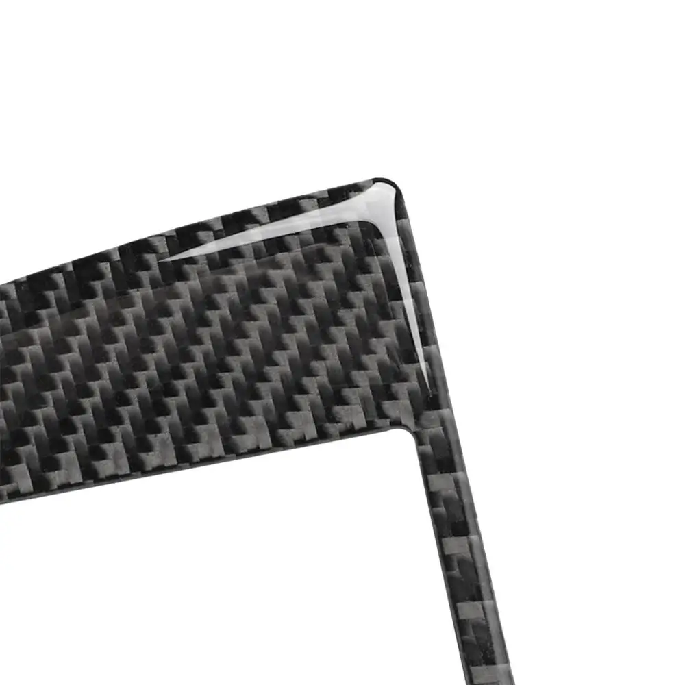 

For Audi A4 B8 2009-2016 A5 2008-2017 Q5 2009-2017 Carbon Fiber Sticker Interior Navigation CD Control Panel Car Accessories