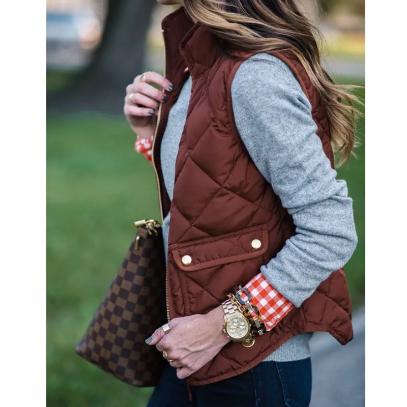 Однотонный женский модный тонкий пальто новая Брендовая женская безрукавка