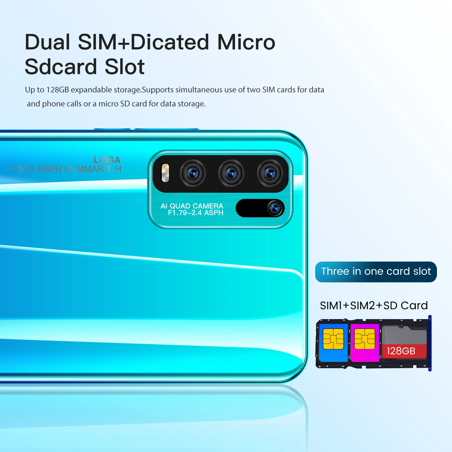 

2021 Global Version Y50 5.8Inch 5G Smartphone HD 8 Core 4+64GB Face ID Unlock Andorid 10 4800mAh 8+13MP Camera Mobilephone