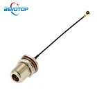1 шт. IPX U.FL IPEX4 MHF4 Женский на водонепроницаемый N Женский Разъем RF RF113 коаксиальный мини PCI Wi-Fi антенна WLAN Удлинительный кабель