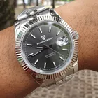 Часы PAGANI DESIGN, Мужские автоматические механические часы, модные часы с сапфировым стеклом, сталь 316L, 100, водонепроницаемые часы, японский механизм NH35