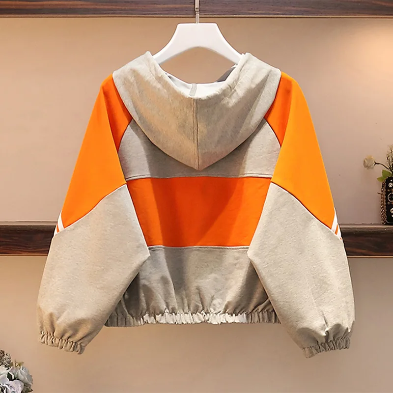 Осень 2020 женский спортивный костюм оверсайз из двух предметов толстовка с