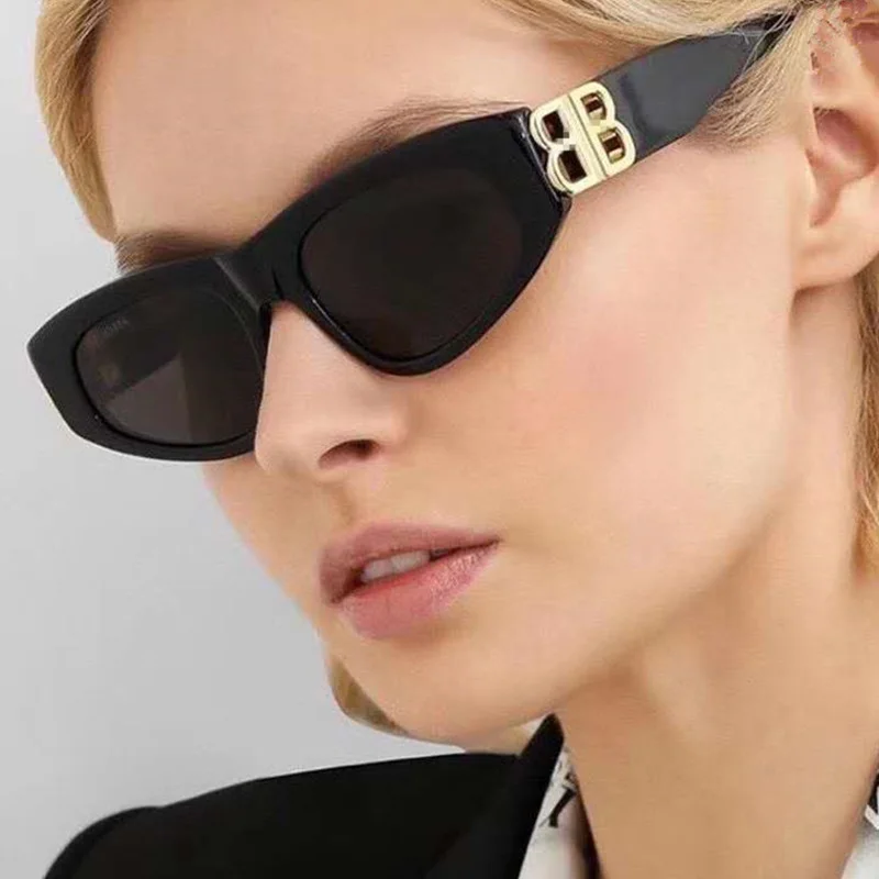 

2021 New European and American BB Home Fashionable Sunglasses Female Brand Sunglasses Cross-Border Sunglasses