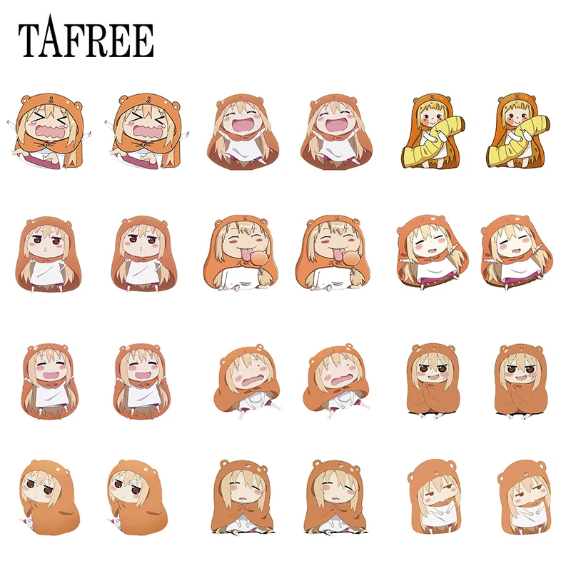 

TAFREE Cute Q Version Cartoon Anime Character Epoxy Resin Clip New Heat Shrinkable Ear Clip Earrings Jewelry Girl Gift