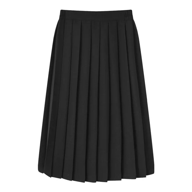 Long Black Skirt Юбка для косплея Гермионы Грейнджер, аниме Поттер, плиссированная трапециевидная Матросская юбка, юбки для школьной формы, костюм Гриффиндора, подарки на год - Цвет: Long Black Skirt
