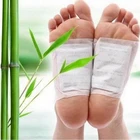 20 шт. = 1 лот (10 шт. пластырей (5 пакетов) + 10 шт. клея) Детокс-Пластыри для ног, накладки, токсины для тела, ног, Очищающий гербалаклей для похудения