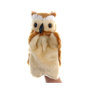 Детская Ночная Сова птица для младенцев детская плюшевая игрушка-марионетка рождественские подарки на день рождения