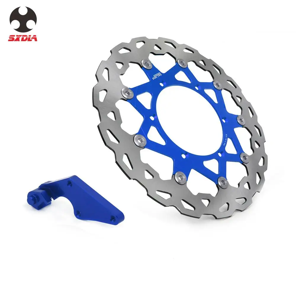 Мотоцикл 320 мм плавающие тормозные диски ротор с кронштейном для YAMAHA YZ250F 2007-2015 YZ450F