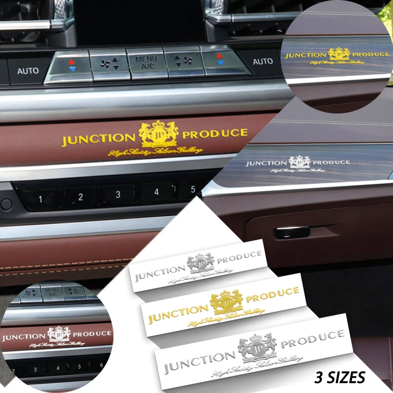 2 шт. металлические 3D наклейки на боковое окно для стайлинга автомобилей VIP-гостей