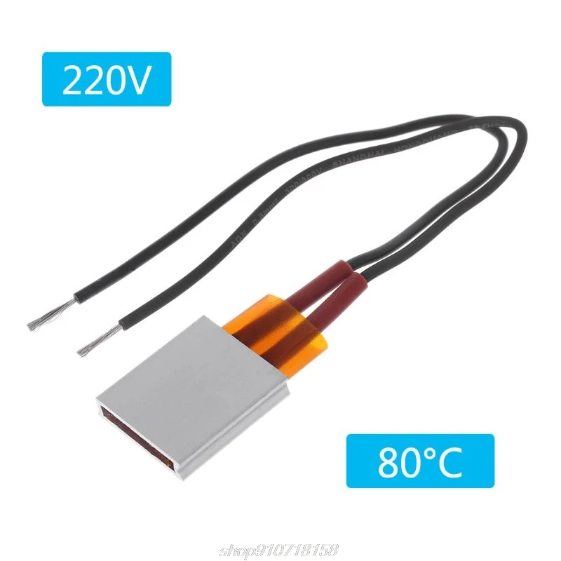 Ceramic PTC Heater Electric Heating Plate Constant Temperature Air Heat Body Incubator Accessories - 220V image 3