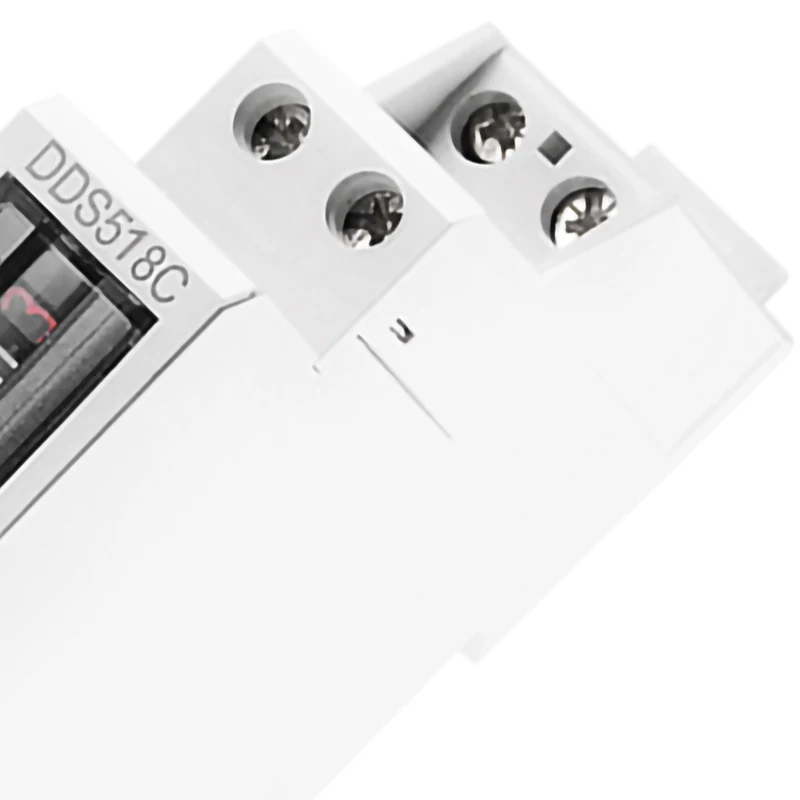 Din рейка однофазный аналоговый счетчик потребление электроэнергии ваттметр