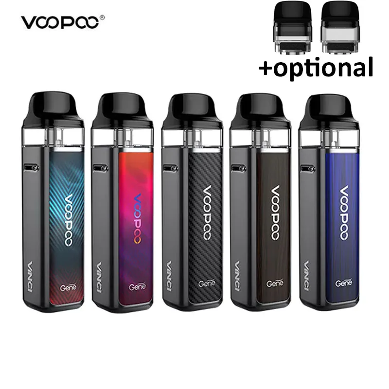 

Оригинальный Винчи 2 Pod Комплект 6,5 мл картридж вейп-комплект электронной сигареты с 500 мАч встроенный Батарея 5-50W Мощность испаритель