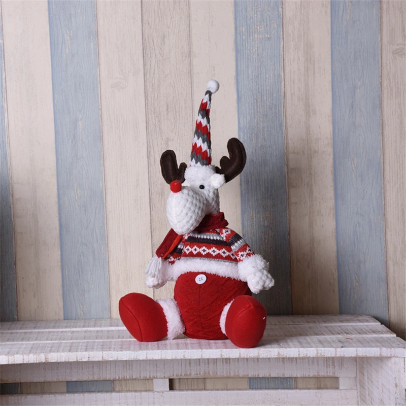 Санта Клаус снеговик рождественские фигурки Куклы новогоднее Рождественское