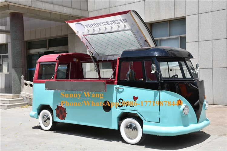 4 32 м Длина мобильный мороженого Еда тележка для хот догов уличный фаст Винтаж