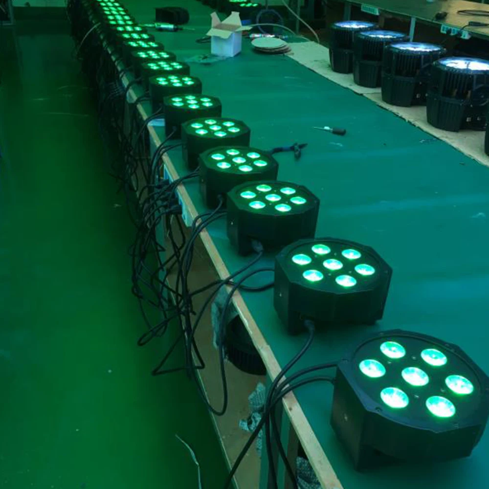 Высокое качество по хорошей цене dmx 7x12 Вт светодиодный парный светильник отлично