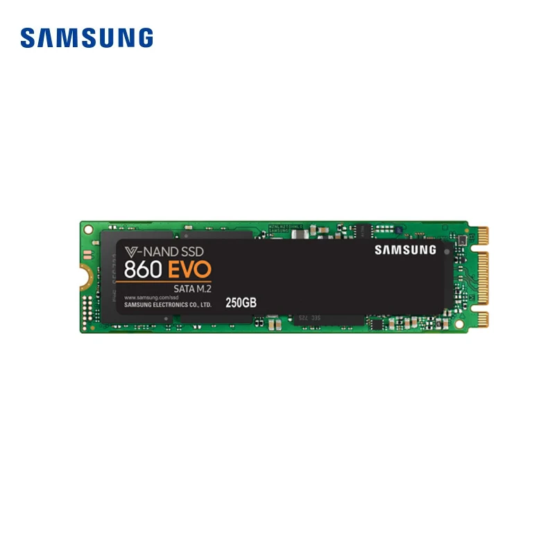 SAMSUNG 860 EVO M.2 SSD 2280 SATA 250  500