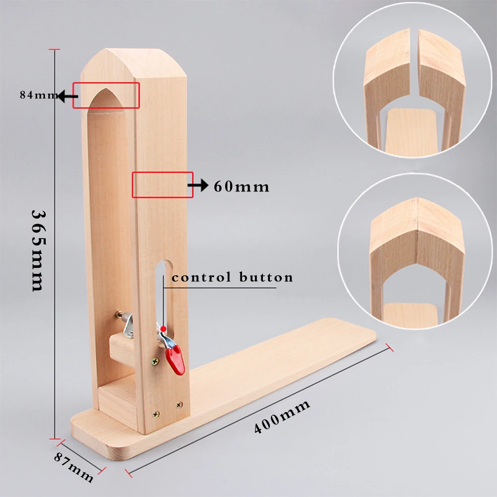 

Leather Tool Parts Portable Leather Retaining Clip Wood Tools DIY Leather Cloth Sewing Stitching Lacing Hand Tool