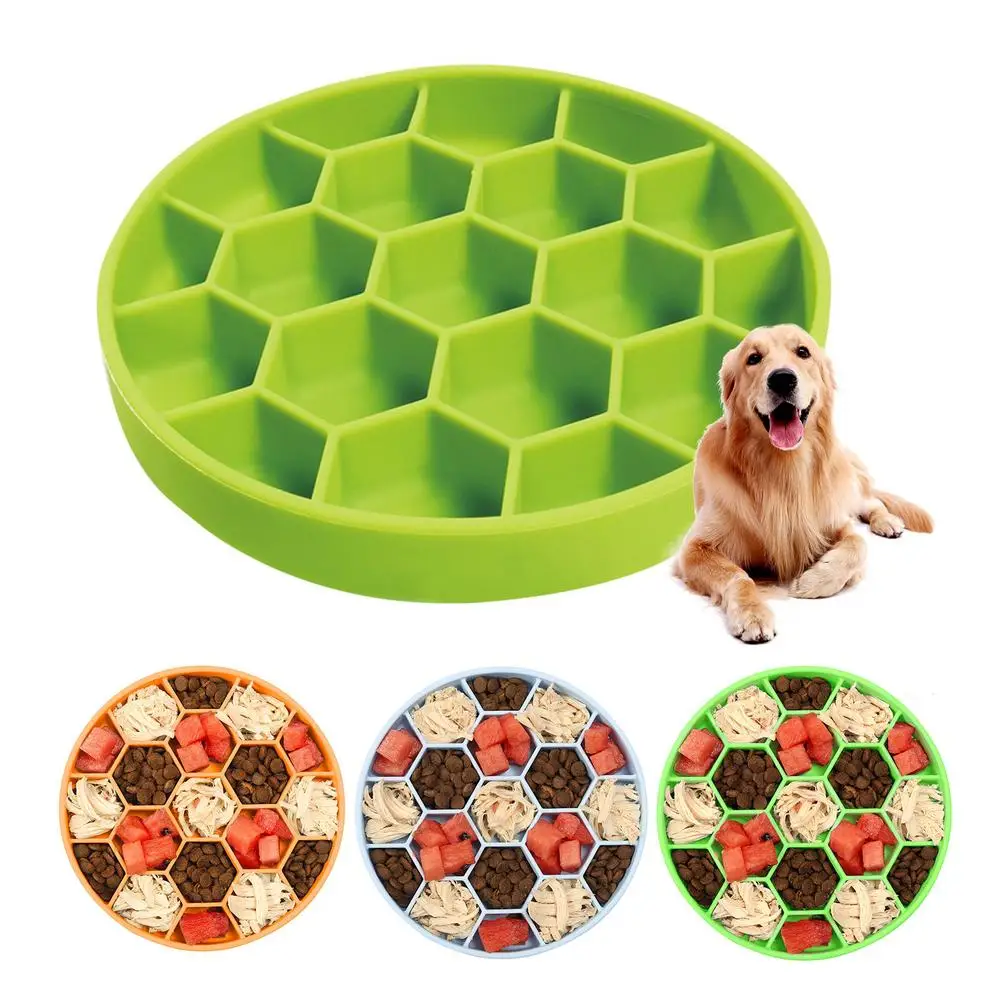 

Dog Slow Feeder Bowl Pet Dog Feeding Food Bowls Puppy Slow Down Eating Feeder Dish Bowl Prevent Obesity Pet Dogs Supplies