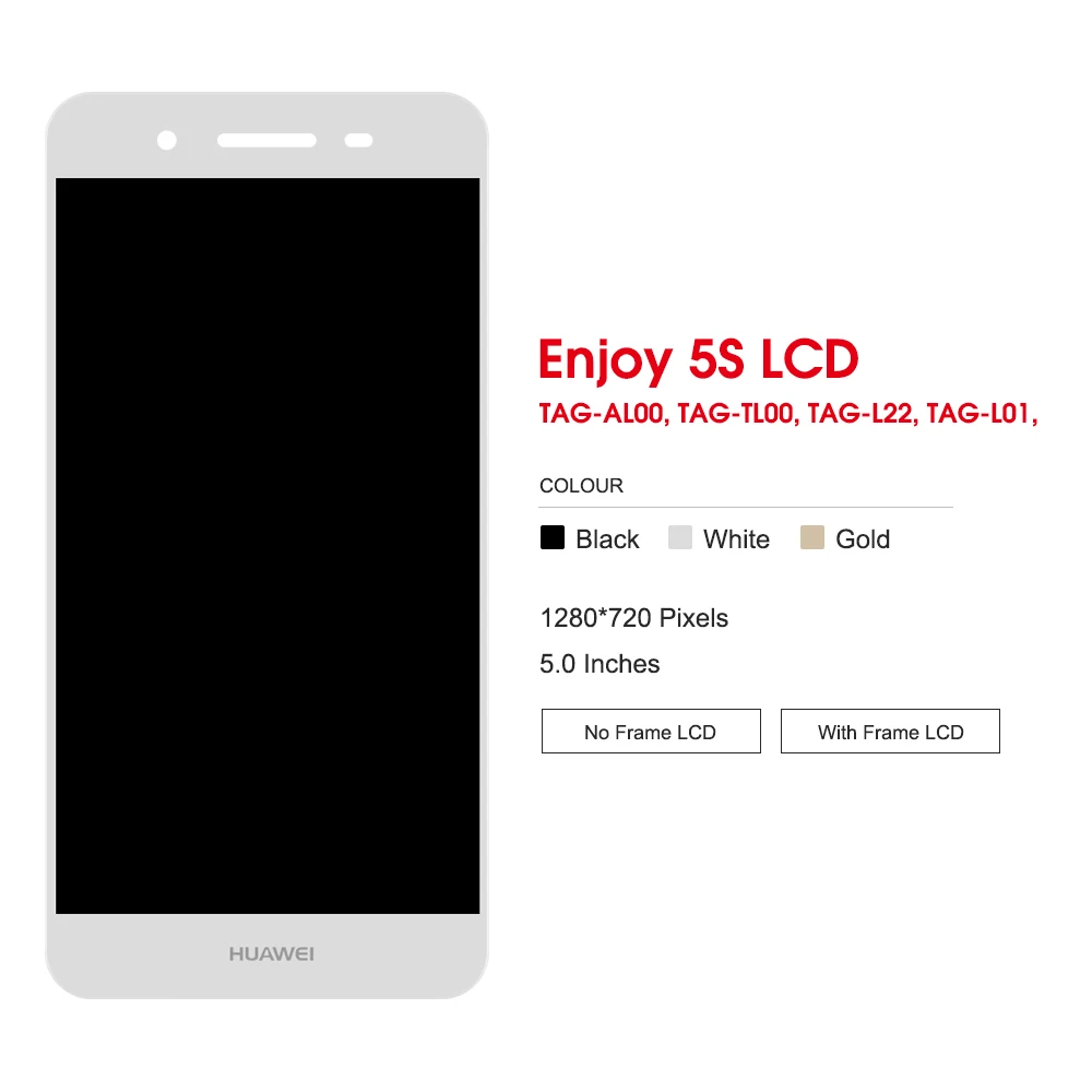 ЖК дисплей 5 0 дюйма для Huawei Enjoy 5S сенсорная панель дигитайзер в сборе замена