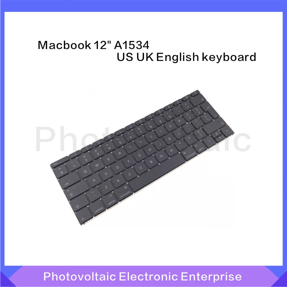 Новый ноутбук имеет сменную клавиатуру для Macbook 12 &quotA1534&quot в США и Великобритании