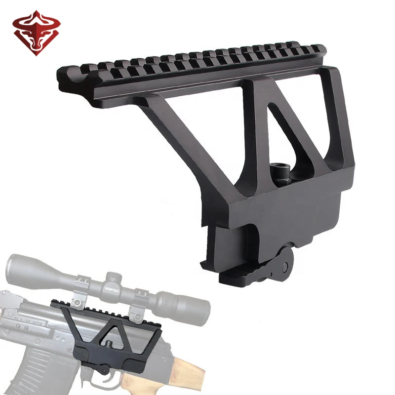 Тактическое крепление AK с боковым креплением для прицела Picatinny Side 47 защита рук