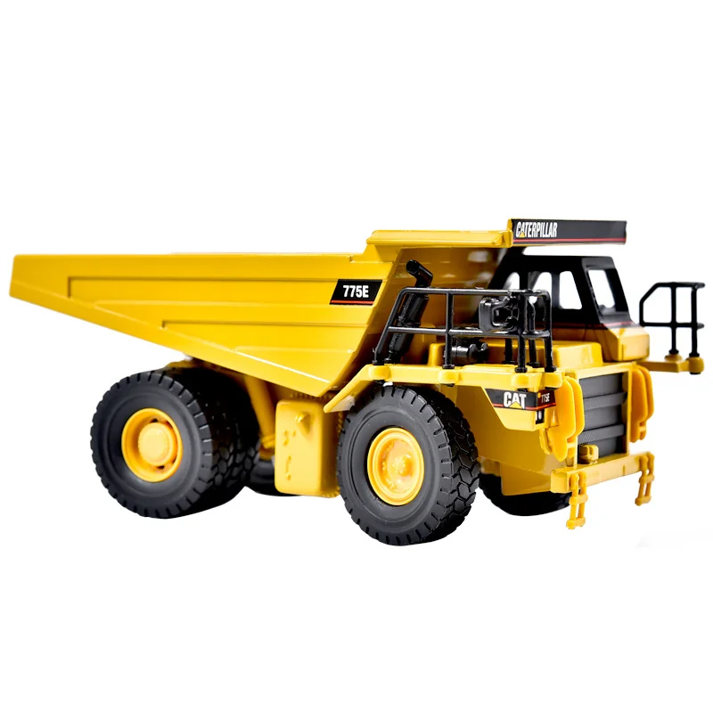 

1/64 Metal alloy die-casting car model CAT 775E mining dump truck High-end collection Toys for children Home decoration
