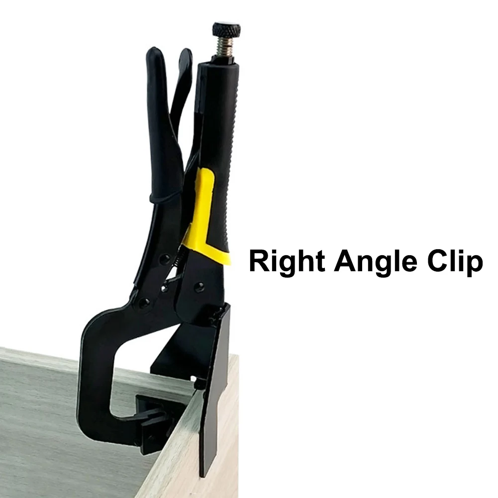 90 Degree Wood Working Tool Oblique Hole Locator Anti-displacement Quick Fix Right Clamp Tool Home Renovation Supplies