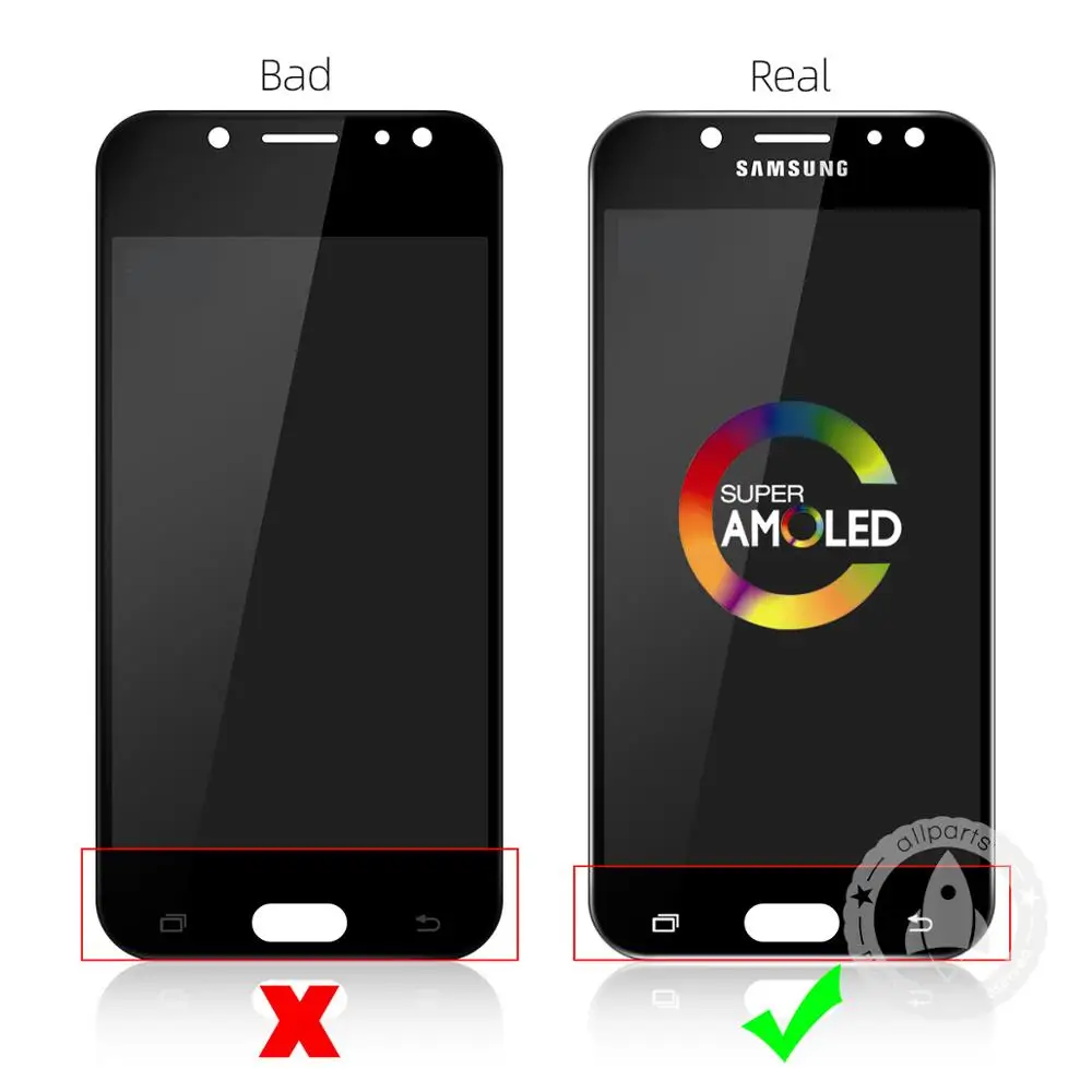 5.2" AMOLED Дисплей для SAMSUNG Galaxy J5 LCD J530 Дисплей в сборе с тачскрином J530F черный белый золотой