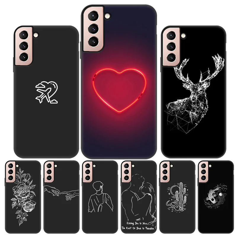S22 Case For Samsung Galaxy S21 Covers Samsung S22 Plus A52S 5G A53 S21 Ultra S20 FE A33 A13 A12 A72 A32 A51 Soft Back Fundas