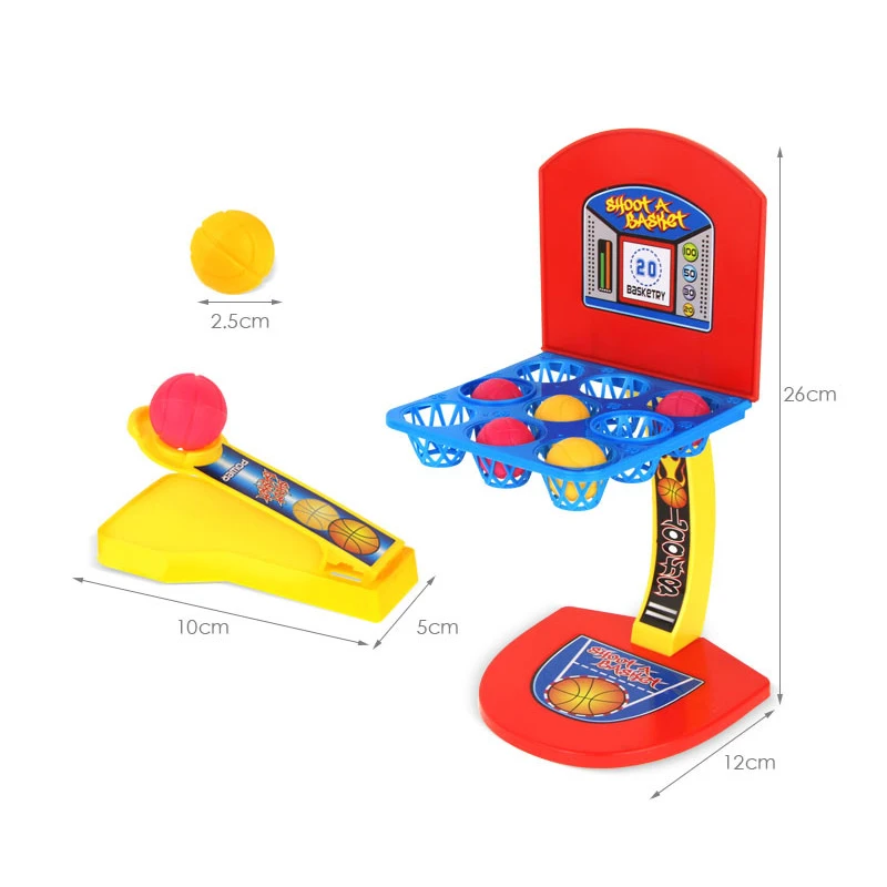 Детская настольная мини игра для баскетбола и стрельбы настольные игрушки