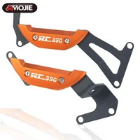 motorcycle accessories alumimum engine guard cover protector crap flap for rc250 rc390 rc 250 rc 390 2017 2018 2019 20202021