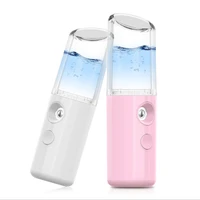 colorful light water replenishing instrument handheld cold spray mini sprayer facial moisturizing instrument humidifier
